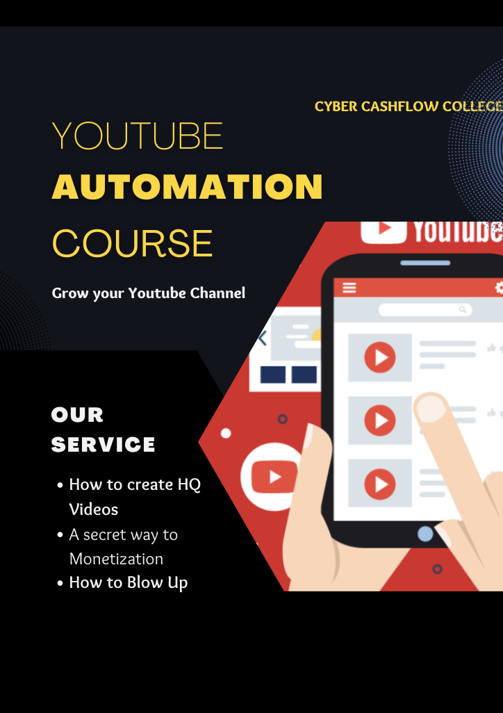 Cyber Cashflow College: Youtube Automation